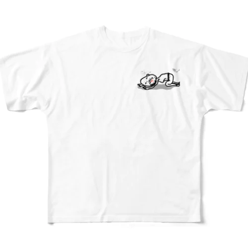 よれよれ不器用のはしたろう All-Over Print T-Shirt