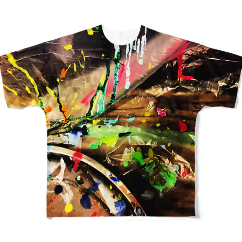 Live Painting All-Over Print T-Shirt