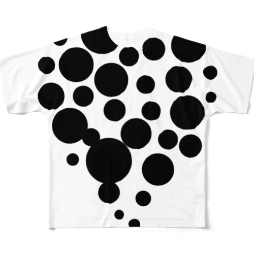 Dot Balloon フルグラフィックTシャツ