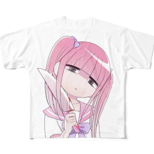 クビキリげんまん フルグラフィックTシャツ