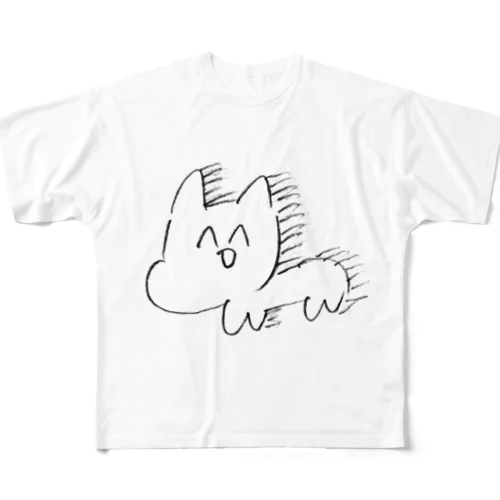 残像くん All-Over Print T-Shirt