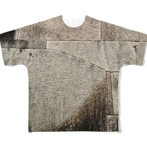 石垣 All-Over Print T-Shirt