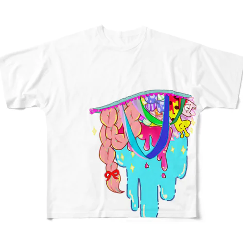 ファンシー☆ハラキリ All-Over Print T-Shirt