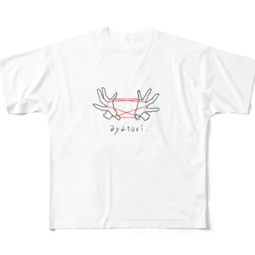 ayatori フルグラフィックTシャツ