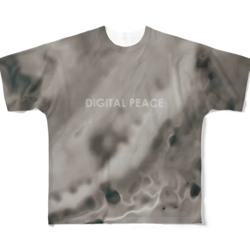 デジタルタイダイ フルグラフィックTシャツ