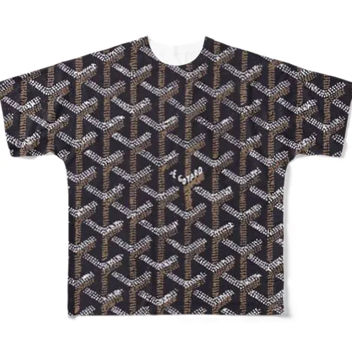 Goyard inspire フルグラフィックTシャツ