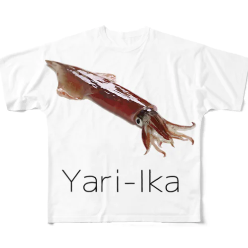 Yari-Ika Tシャツ フルグラフィックTシャツ