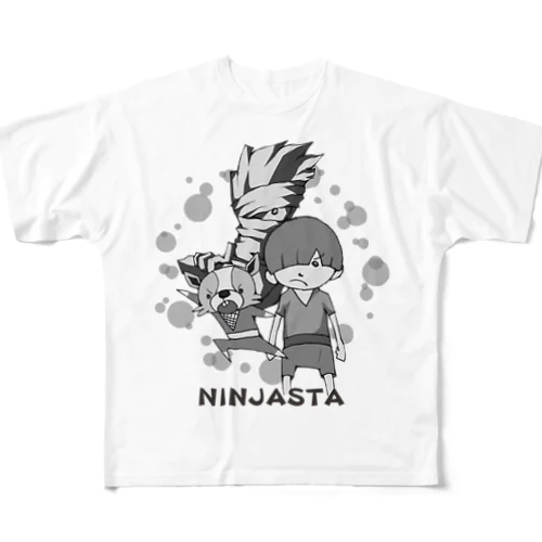 ニンジャスタ フルグラフィックTシャツ