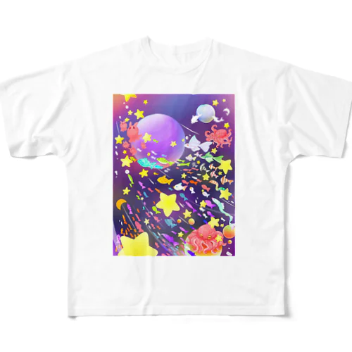 夢の中 All-Over Print T-Shirt