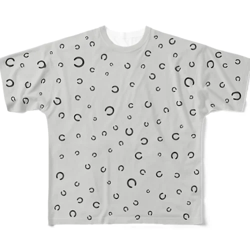 ランダム蹄鉄 All-Over Print T-Shirt