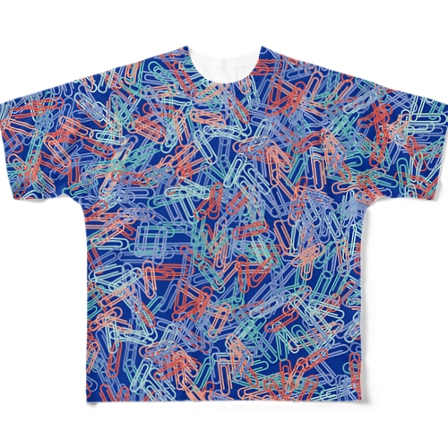 CLIPCLIP BLUE All-Over Print T-Shirt