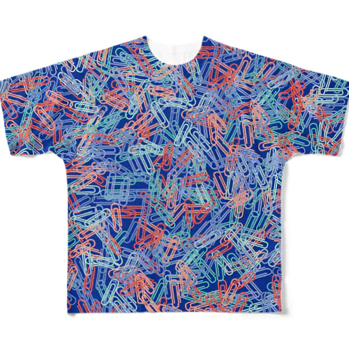 CLIPCLIP BLUE All-Over Print T-Shirt