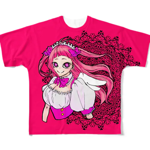 メルレースパリパリ！ All-Over Print T-Shirt