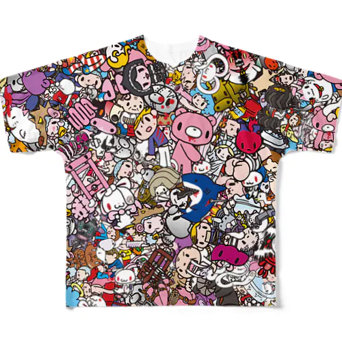 【各20点限定】CHAX BOMB All-Over Print T-Shirt