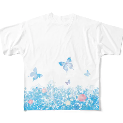 夏の庭 All-Over Print T-Shirt