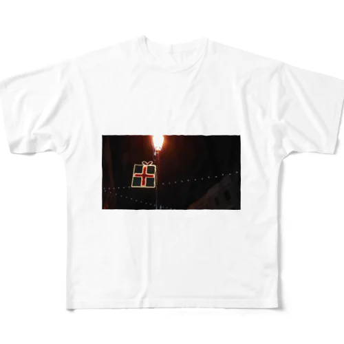 イギリスの外灯 All-Over Print T-Shirt