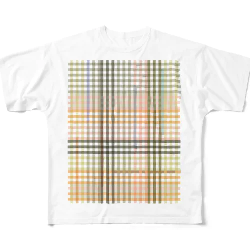 Tartan Check MSG フルグラフィックTシャツ