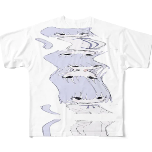 とろろ All-Over Print T-Shirt