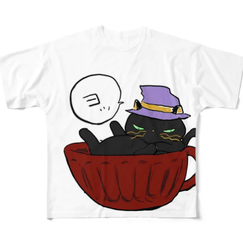 黒江マツコのつぶやきＴシャツ フルグラフィックTシャツ