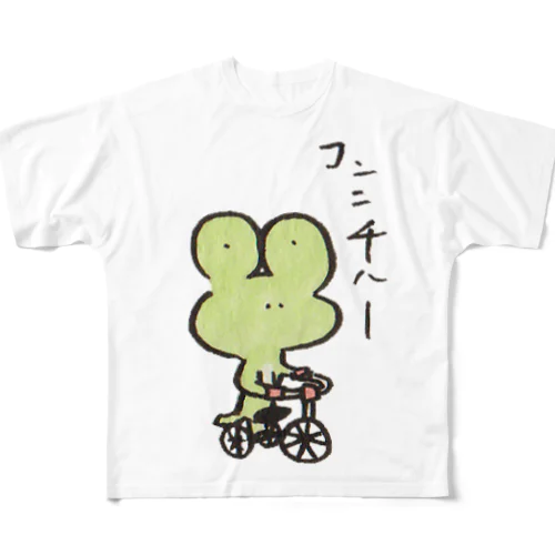 コンニチハー All-Over Print T-Shirt