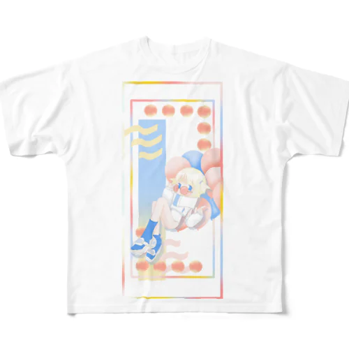 🍑🎈 All-Over Print T-Shirt