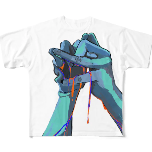 Abusive フルグラフィックTシャツ