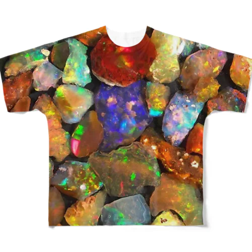 パワーストーンTシャツ All-Over Print T-Shirt