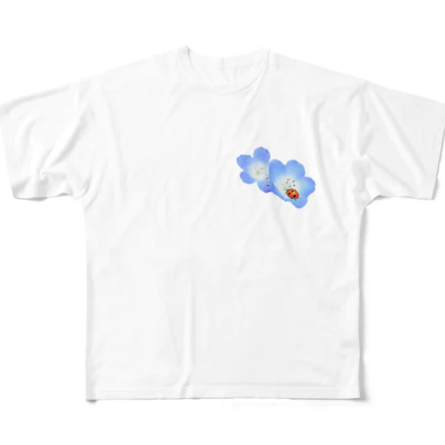 お花のTシャツ All-Over Print T-Shirt