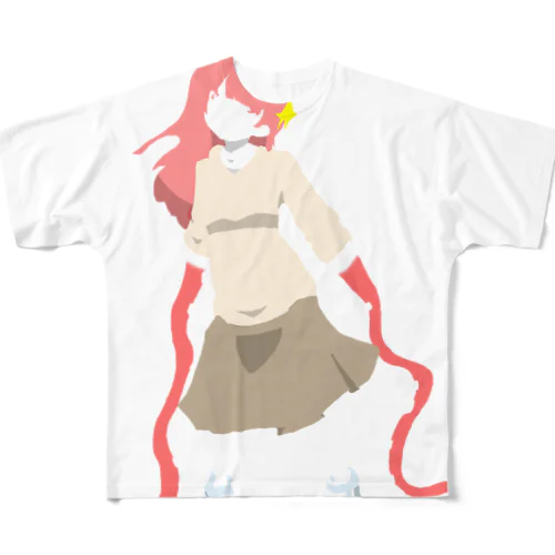 夕子ちゃん All-Over Print T-Shirt