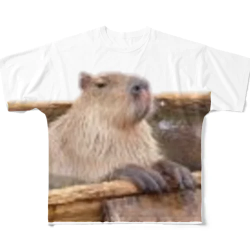 カピバラ All-Over Print T-Shirt