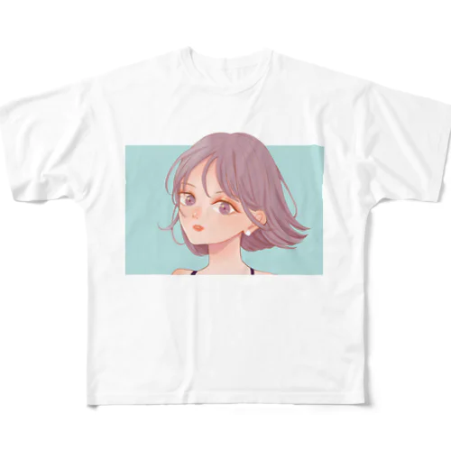 Girl All-Over Print T-Shirt