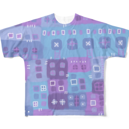 ★NEW!【心癒される抽象画#07】 All-Over Print T-Shirt