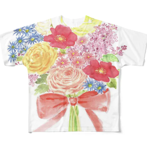 flover All-Over Print T-Shirt