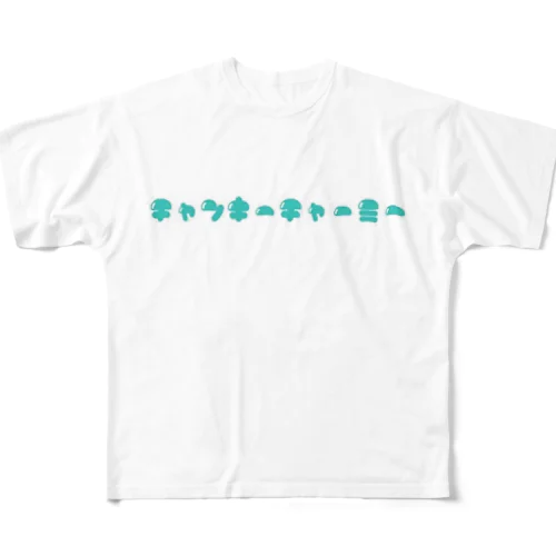 bubble Logo T-Shirt フルグラフィックTシャツ