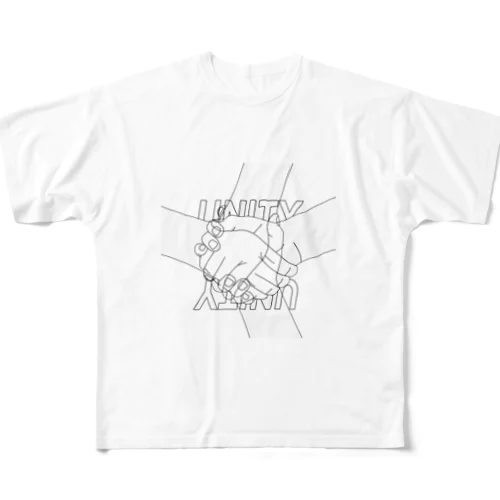 U N I T Y  All-Over Print T-Shirt