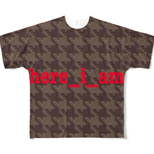 here_i_am All-Over Print T-Shirt