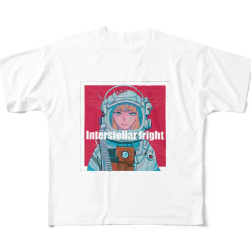 宇宙少女 All-Over Print T-Shirt