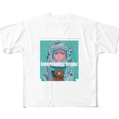 宇宙少女2号 フルグラフィックTシャツ