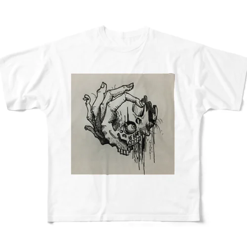 妬んで嫉んで僻んで All-Over Print T-Shirt