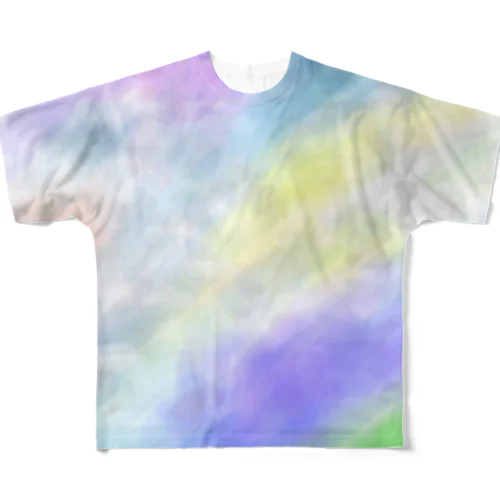 雲T All-Over Print T-Shirt