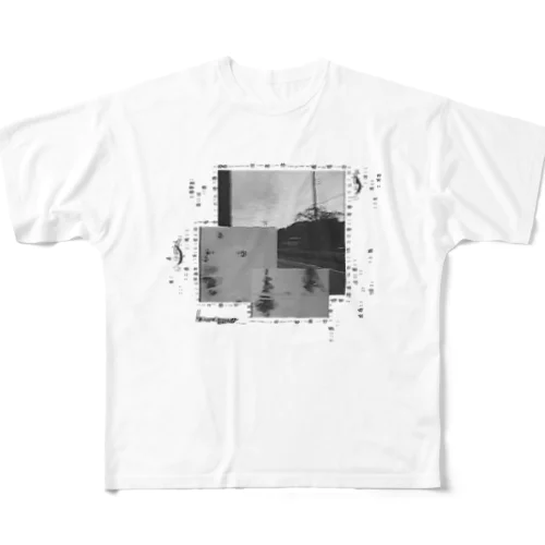 lag monotone ver. フルグラフィックTシャツ