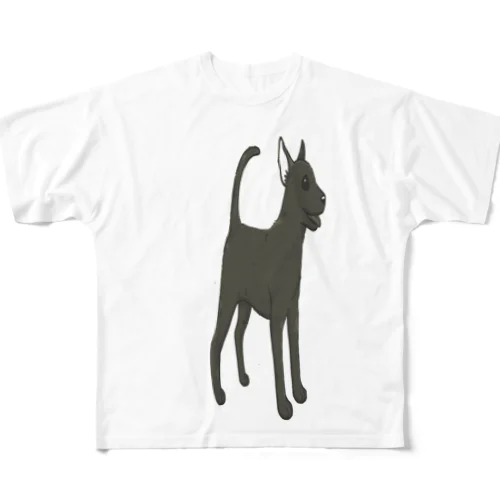 台湾犬 All-Over Print T-Shirt