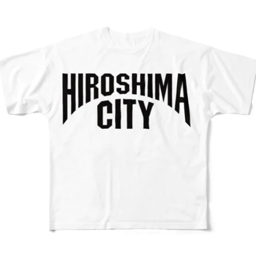 広島　HIROSHIMA　ヒロシマシティ All-Over Print T-Shirt