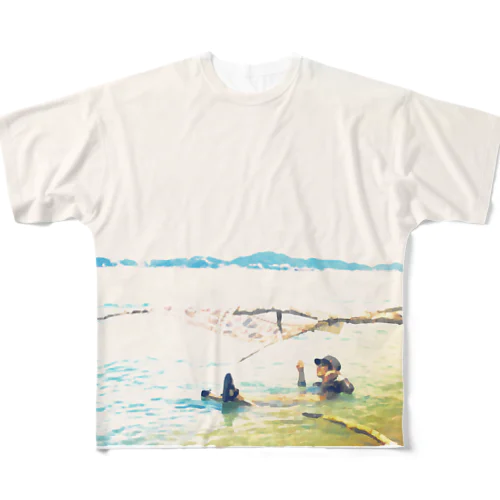 海の子 フルグラフィックTシャツ