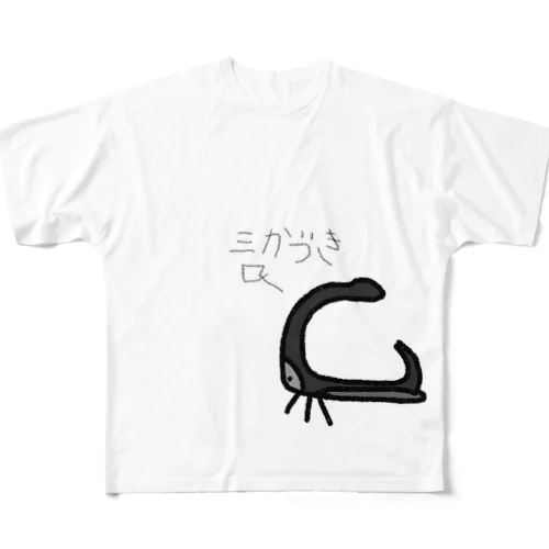 珍虫　ツノゼミくん！ フルグラフィックTシャツ