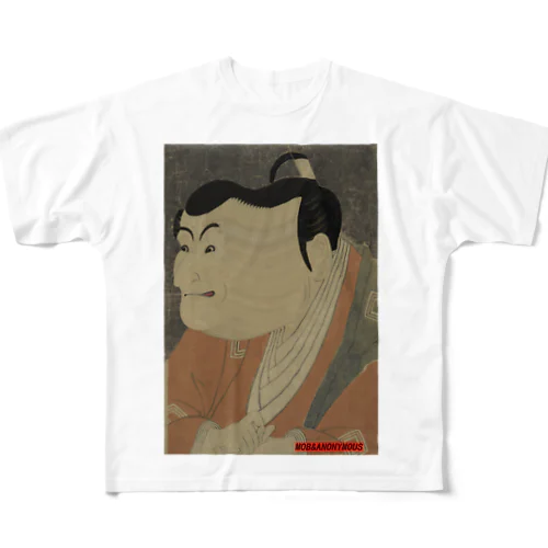 市川鰕蔵 All-Over Print T-Shirt