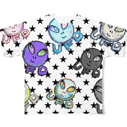 宇宙人はすぐそばにいます🎵✨✨✨ All-Over Print T-Shirt