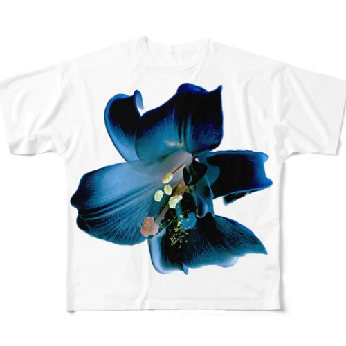 Lily (Denim Colour) All-Over Print T-Shirt