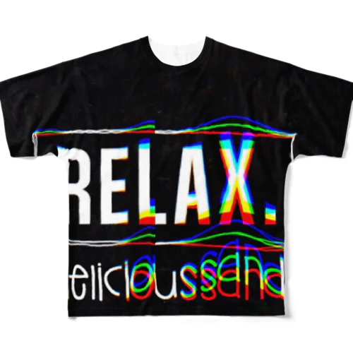 RELAX フルグラフィックTシャツ