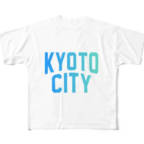  京都市 KYOTO CITY フルグラフィックTシャツ